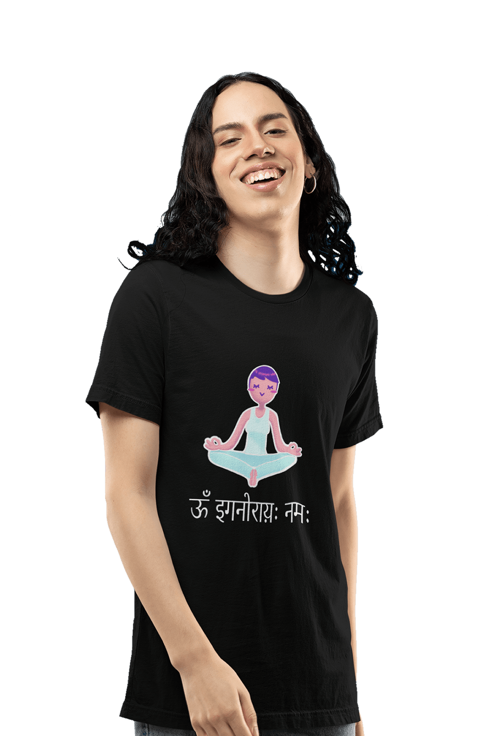 Om Ignorai Namah - Women's Funny Yoga T-shirt - Letshandcraft