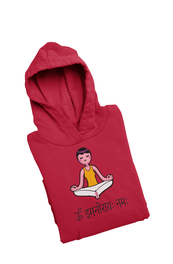 Om ignorai Nameh - Funny Print Yoga Hoodies - Letshandcraft