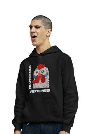 Professional Overthinker - Funny Print Hoodies - Letshandcraft
