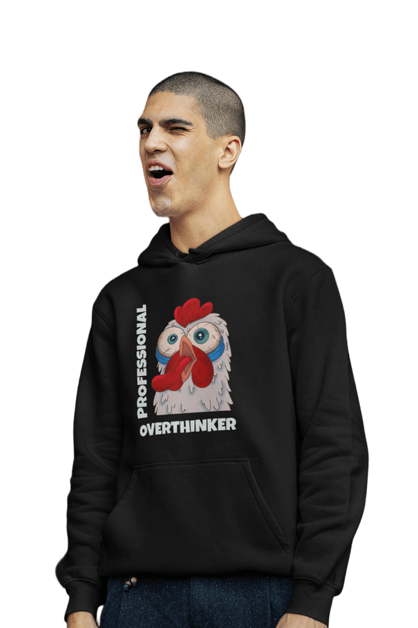 Professional Overthinker - Funny Print Hoodies - Letshandcraft