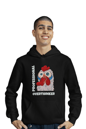 Professional Overthinker - Funny Print Hoodies - Letshandcraft
