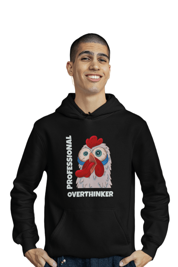 Professional Overthinker - Funny Print Hoodies - Letshandcraft