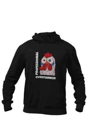 Professional Overthinker - Funny Print Hoodies - Letshandcraft