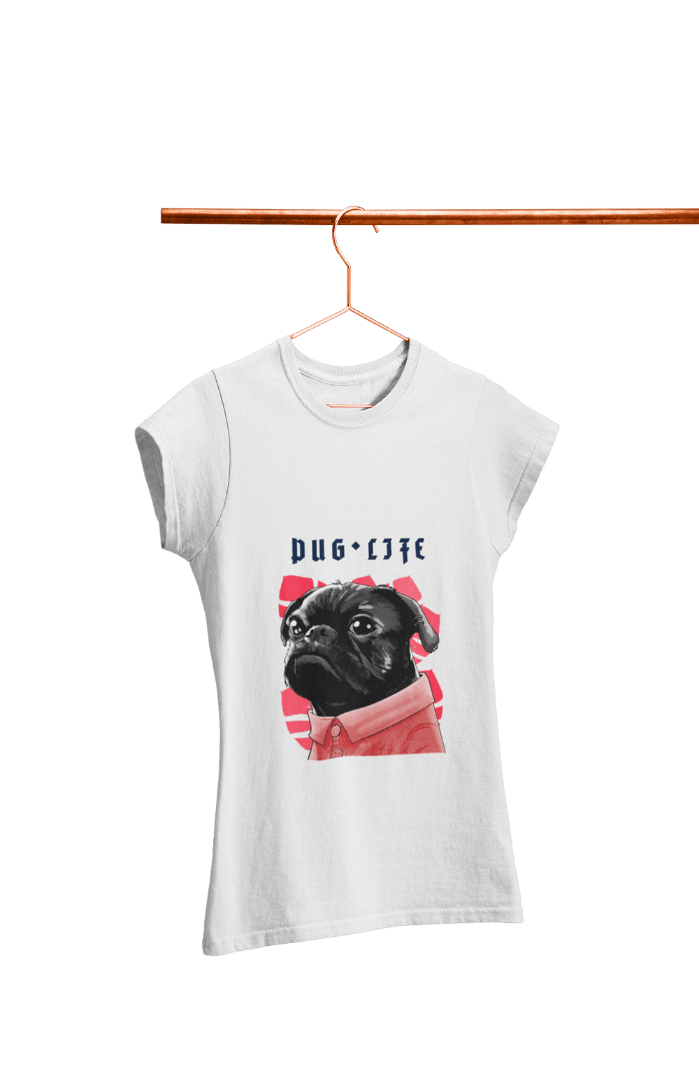 Pug Life - Women's Dog T-shirt - Letshandcraft