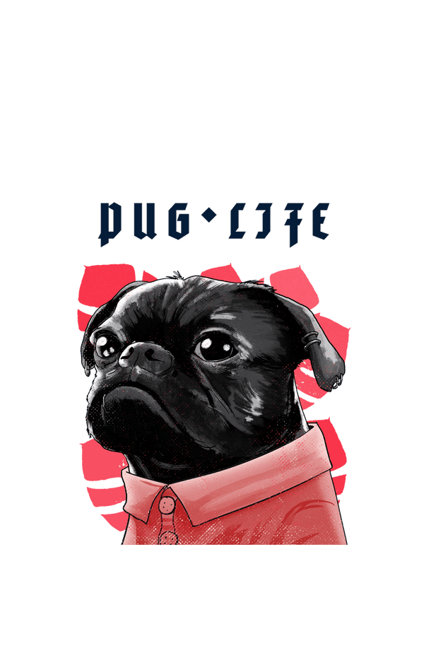 Pug Life - Women's Dog T-shirt - Letshandcraft