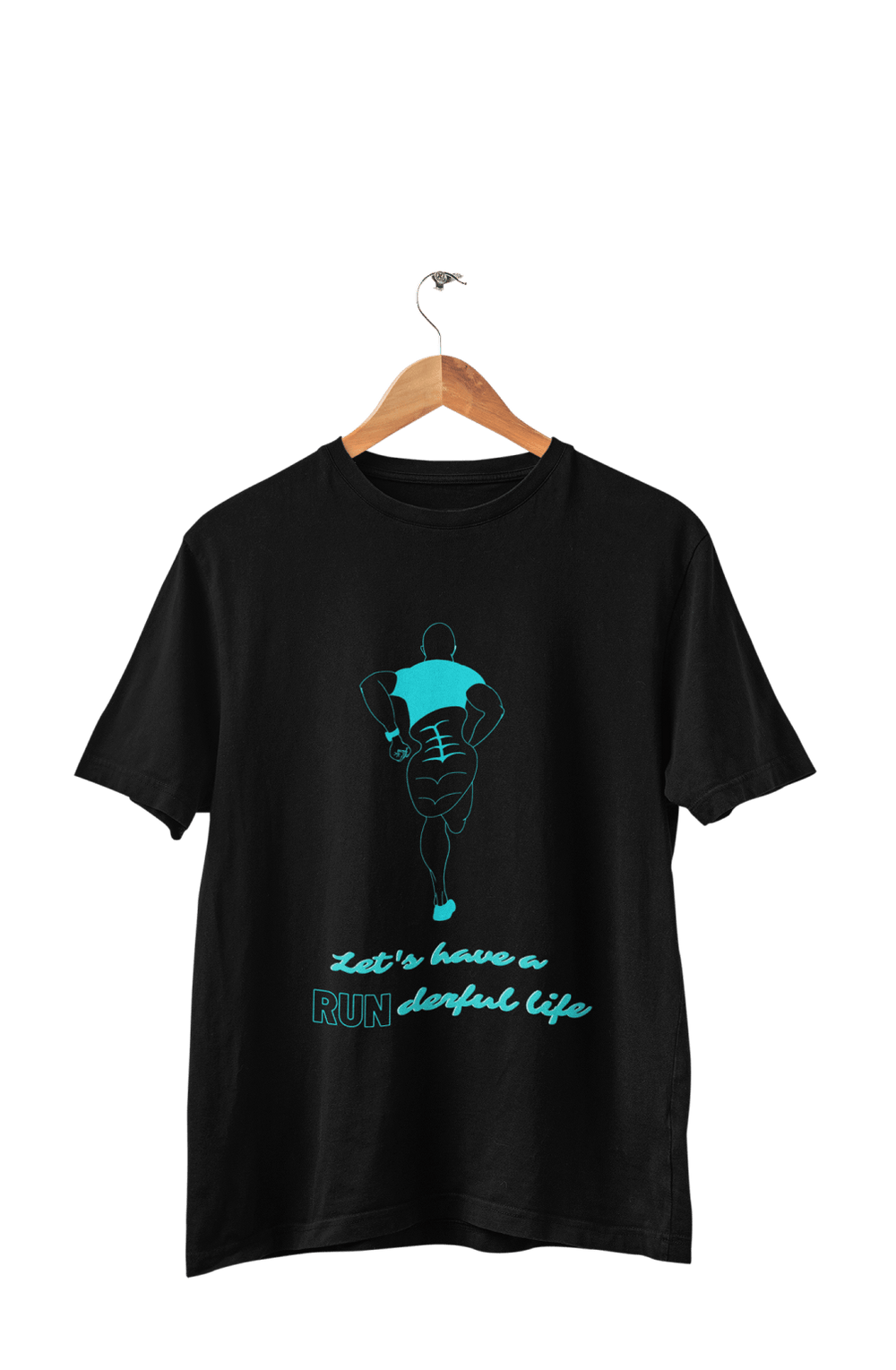 'RUN'derful Life - Men's T-shirt for Runners - Letshandcraft