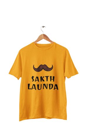 Sakth Launda - Men's Funny Quote T-shirt - Letshandcraft