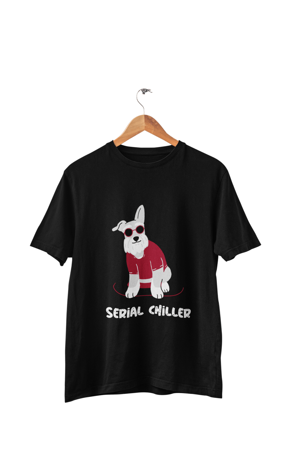 Serial Chiller - Men's Dog T-shirt - Letshandcraft