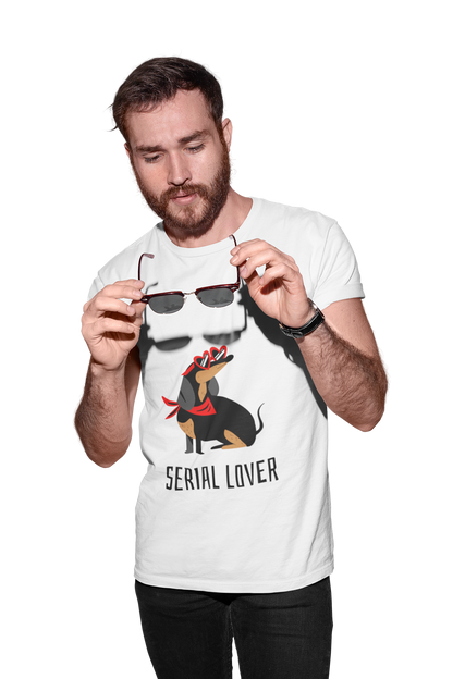 Serial Lover - Men's Dog T-shirt