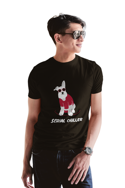 Serial Chiller - Men's Dog T-shirt