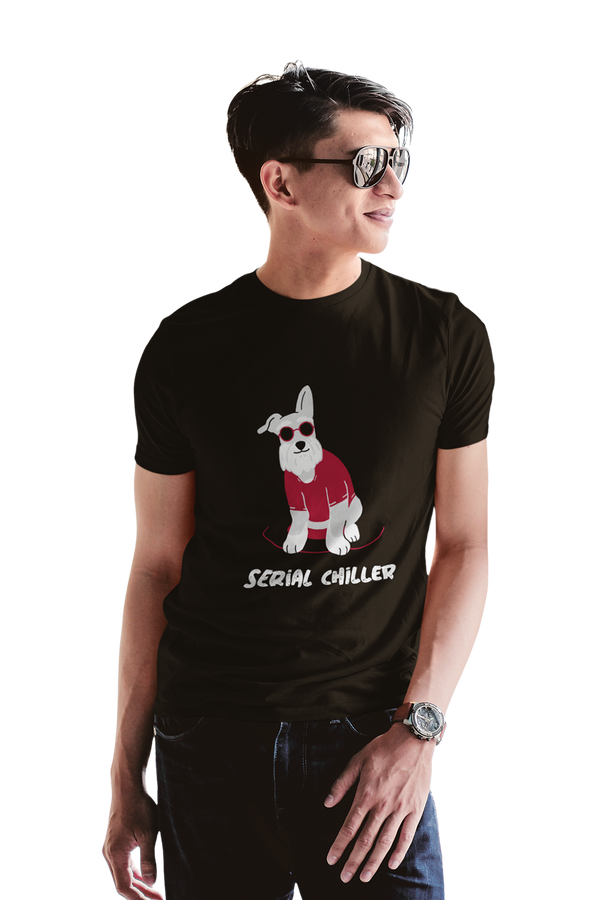 Serial Chiller - Men's Dog T-shirt