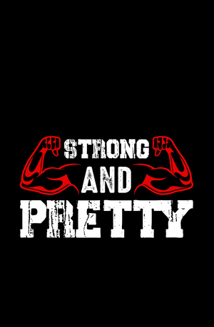 Strong AND Pretty - Women's Gym T-shirt - Letshandcraft