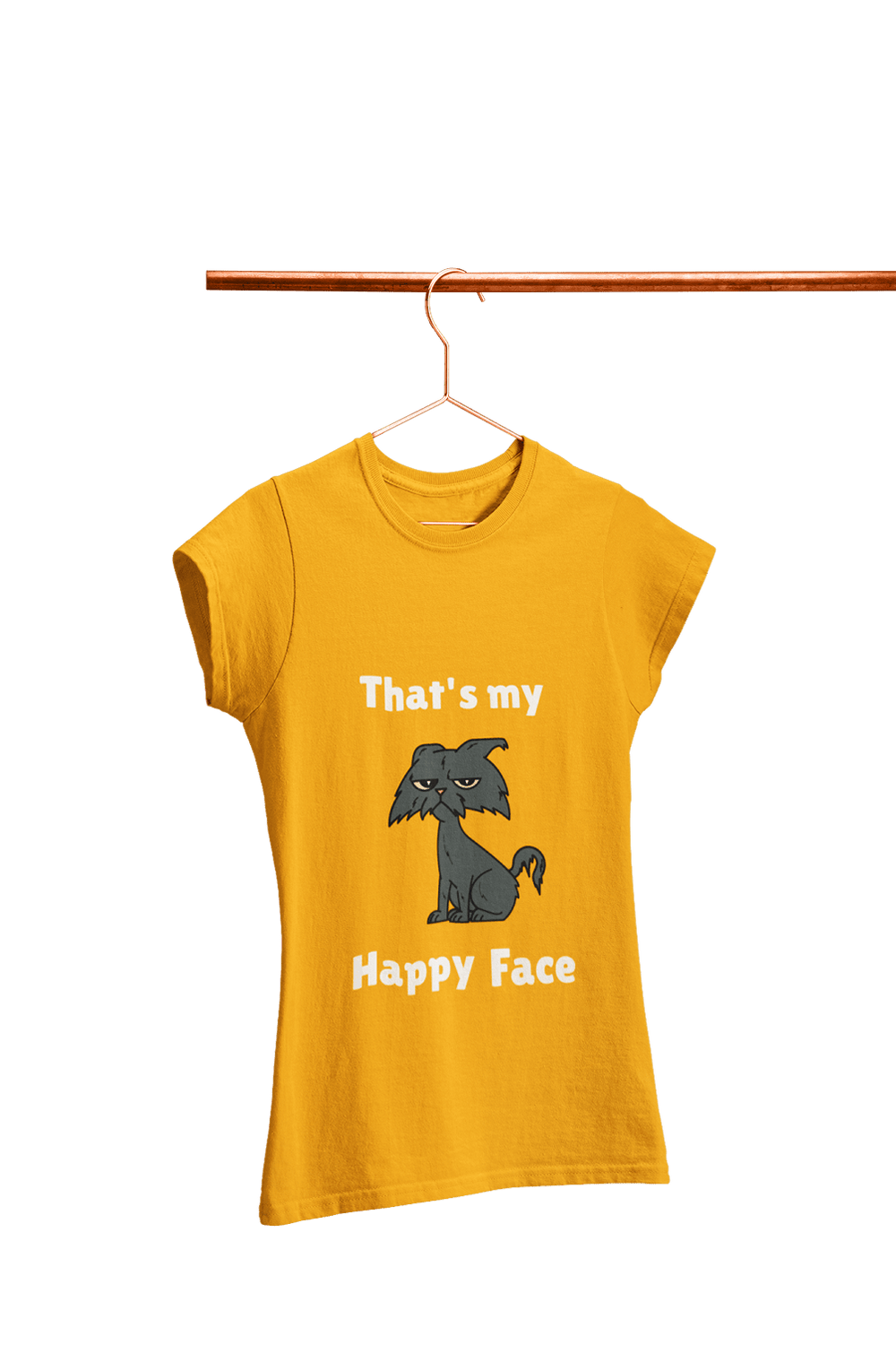 That's My Happy Face - Women's T-shirt - Letshandcraft