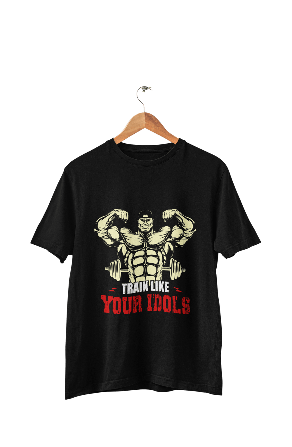 Train Like Your Idols - Men's Gym T-shirt - Letshandcraft
