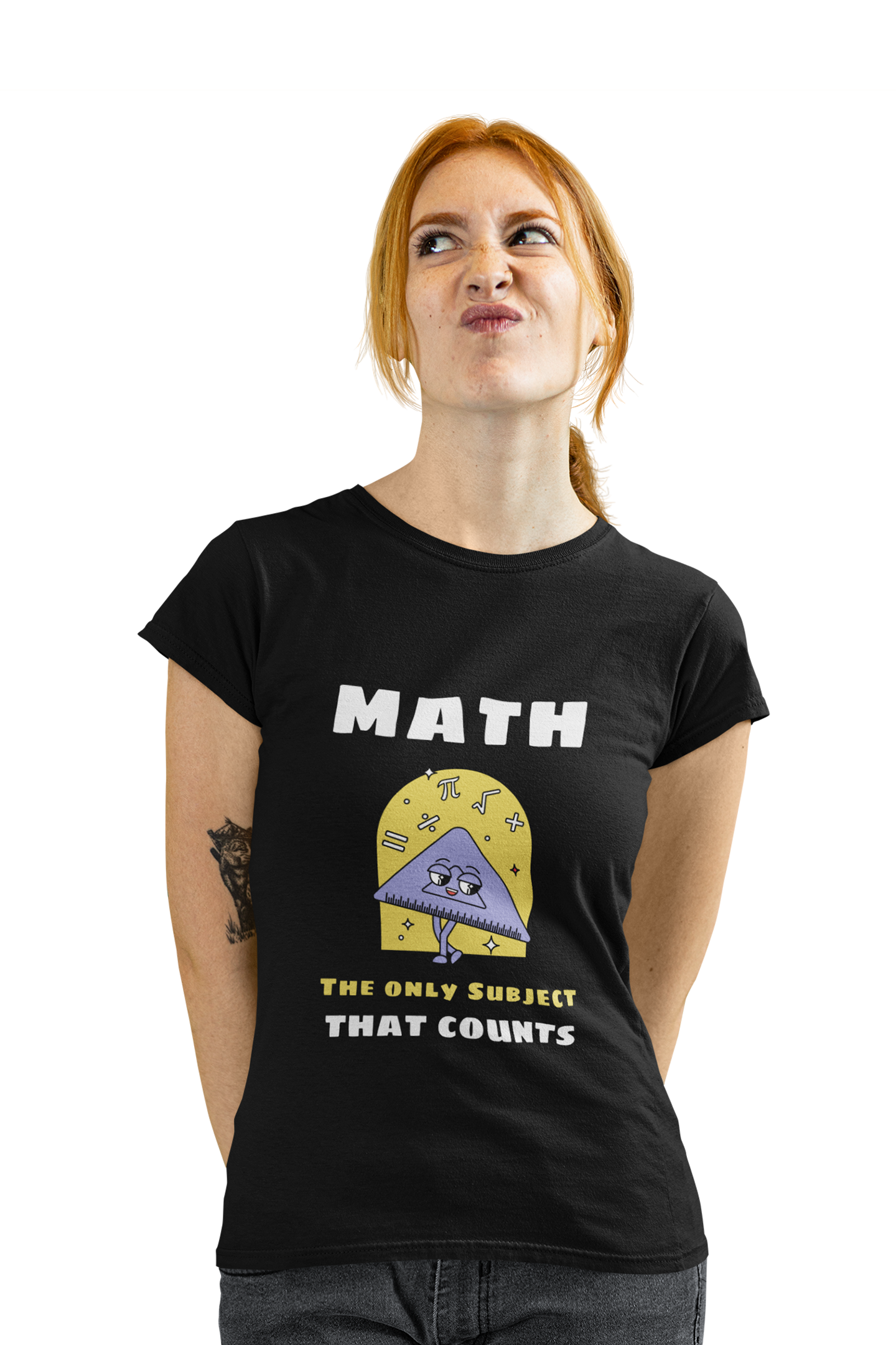 Math - Women's College T-shirt