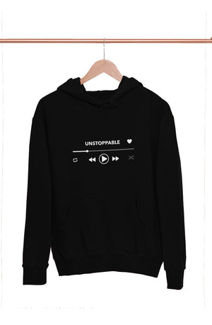 Unstoppable - Black Hoodies for Women - Letshandcraft