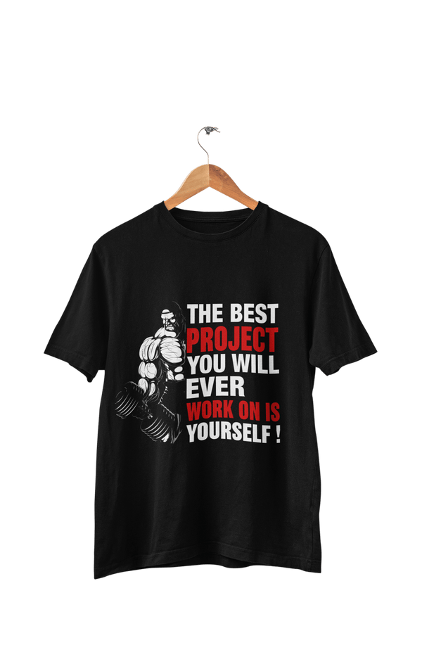 Work on Yourself - Men's Gym T-shirt - Letshandcraft