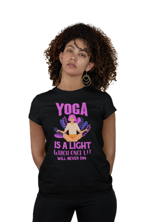 Yoga is a Light - Women's Yoga T-shirt
