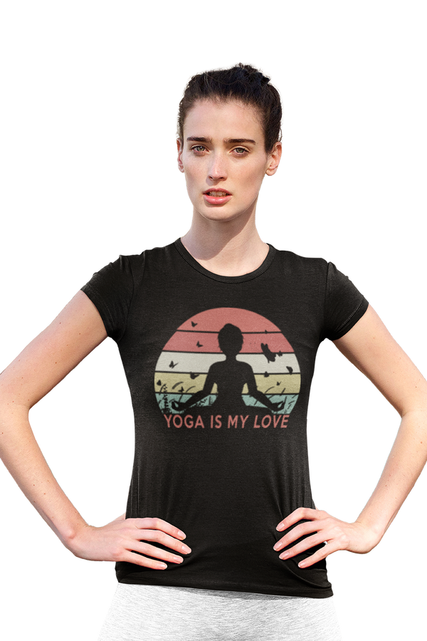 Yoga is my Love - Women's Yoga T-shirt
