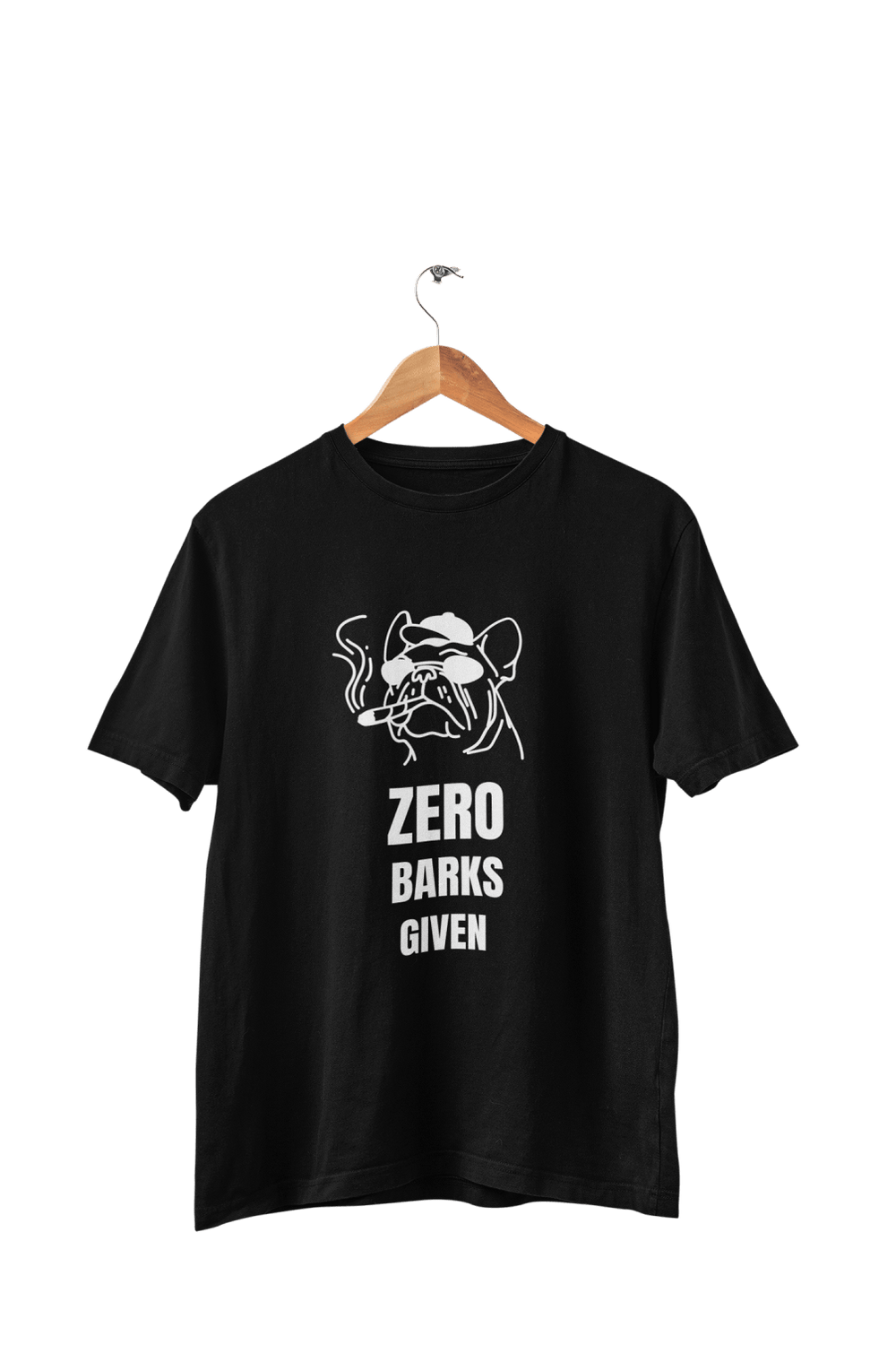 Zero Barks Given - Men's Dog T-shirt - Letshandcraft