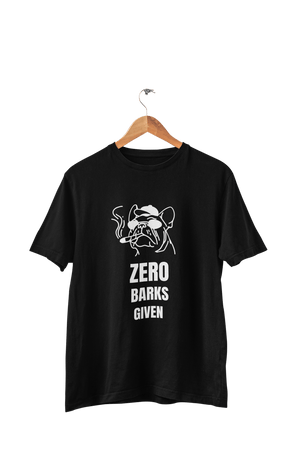 Zero Barks Given - Men's Dog T-shirt - Letshandcraft