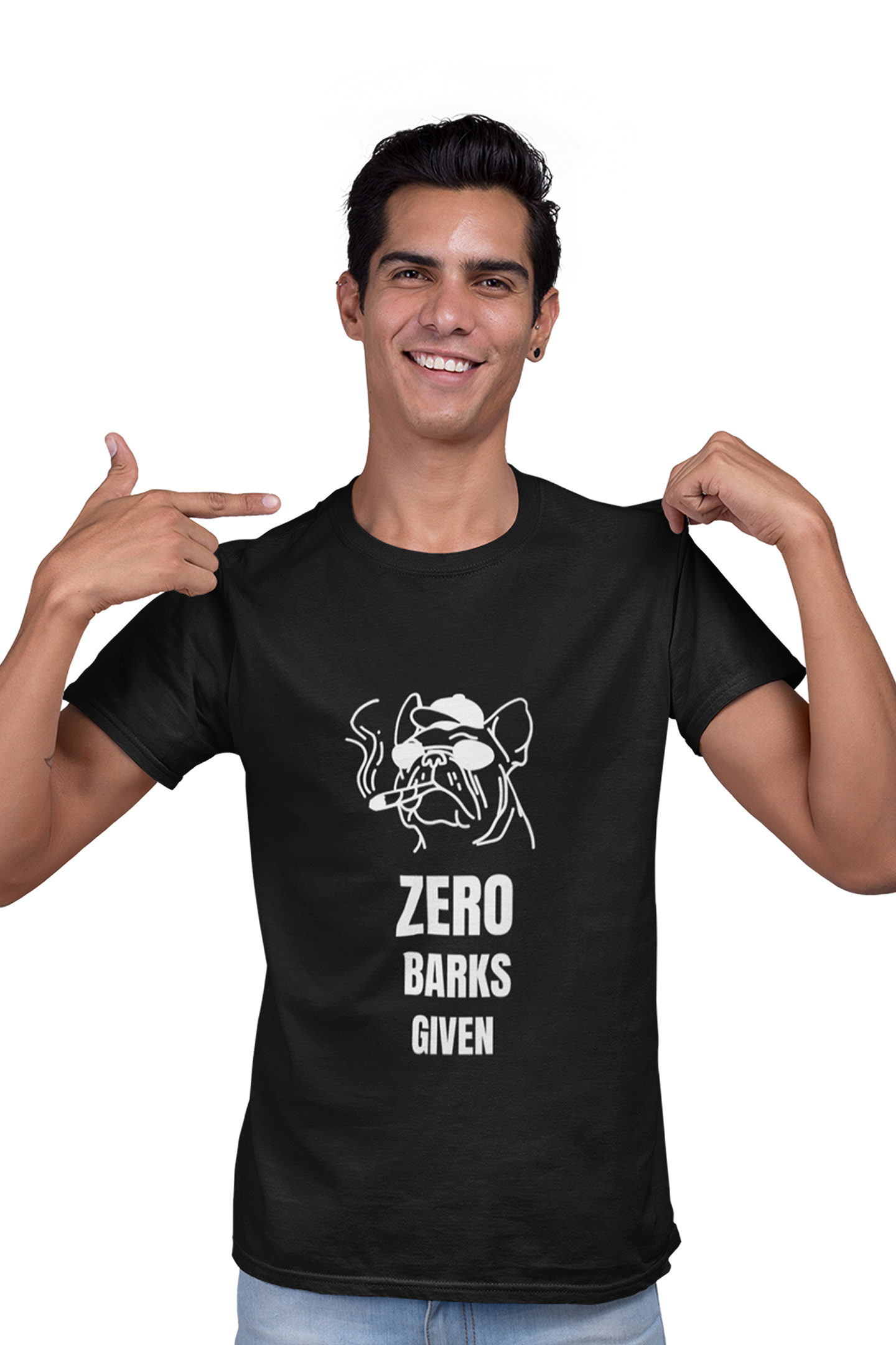 Zero Barks Given - Men's Dog T-shirt